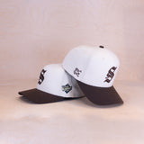 Ca´put Letter S Cap Ivory / Dk Brown