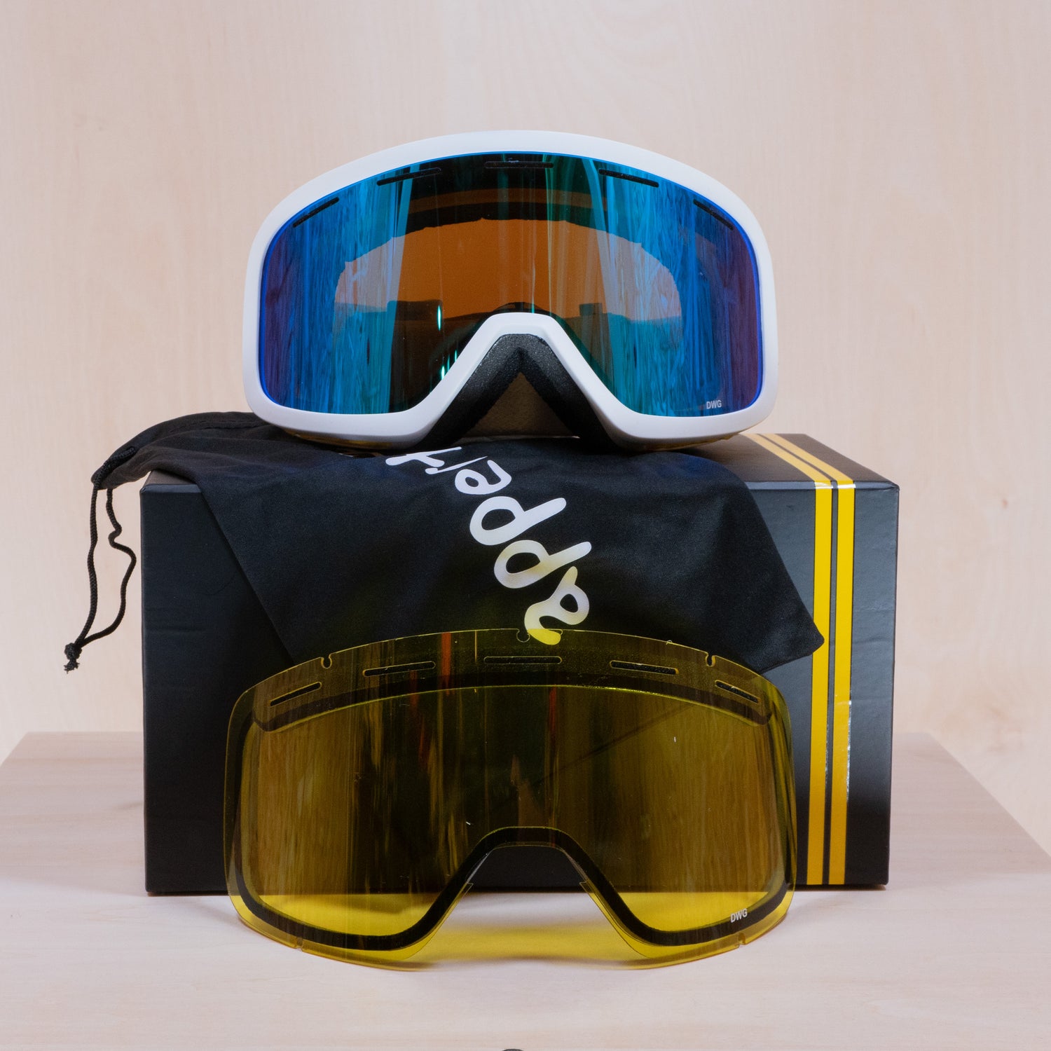 Lucka 5 Appertiff PPY Goggles Artic White