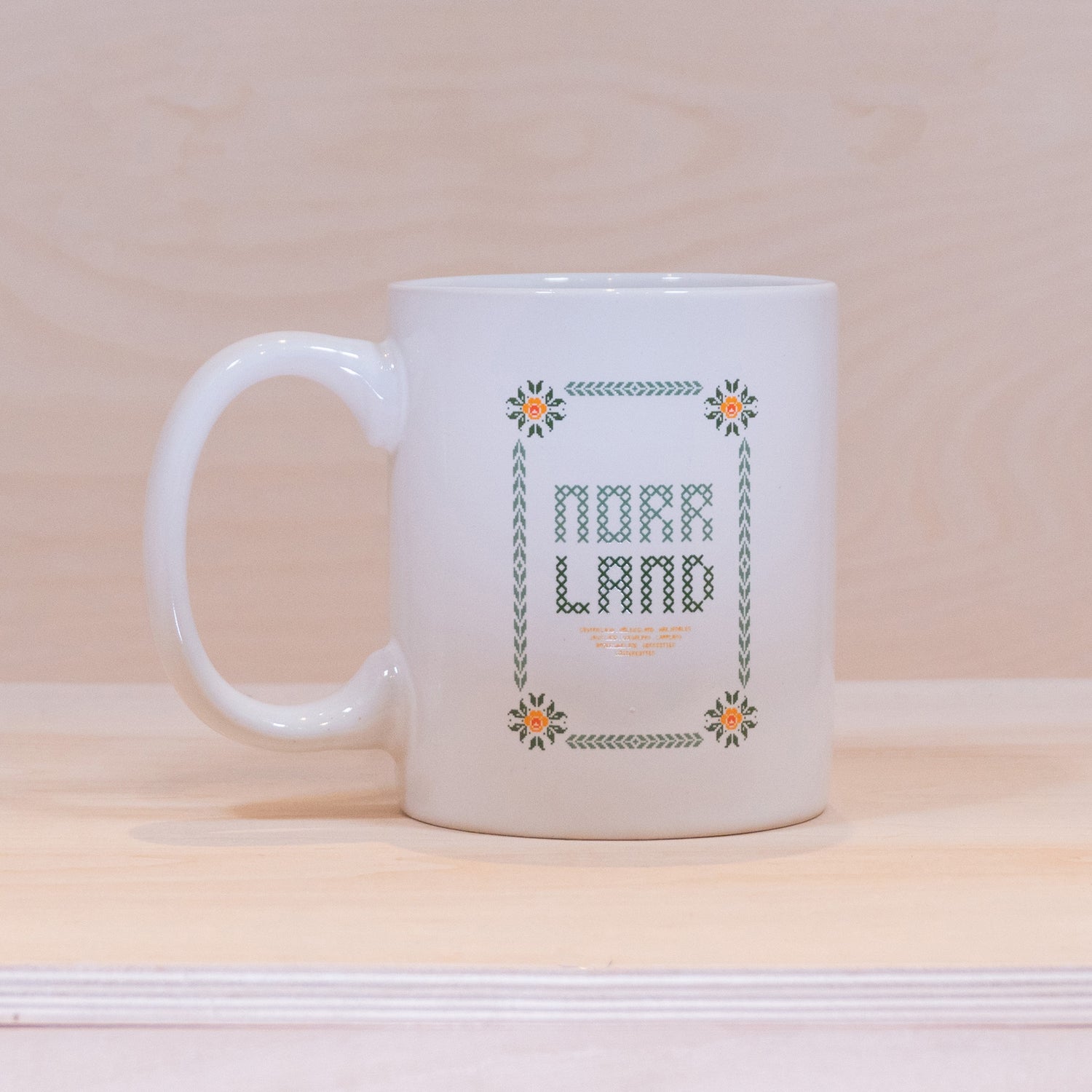Sqrtn Korstygn Mugg White