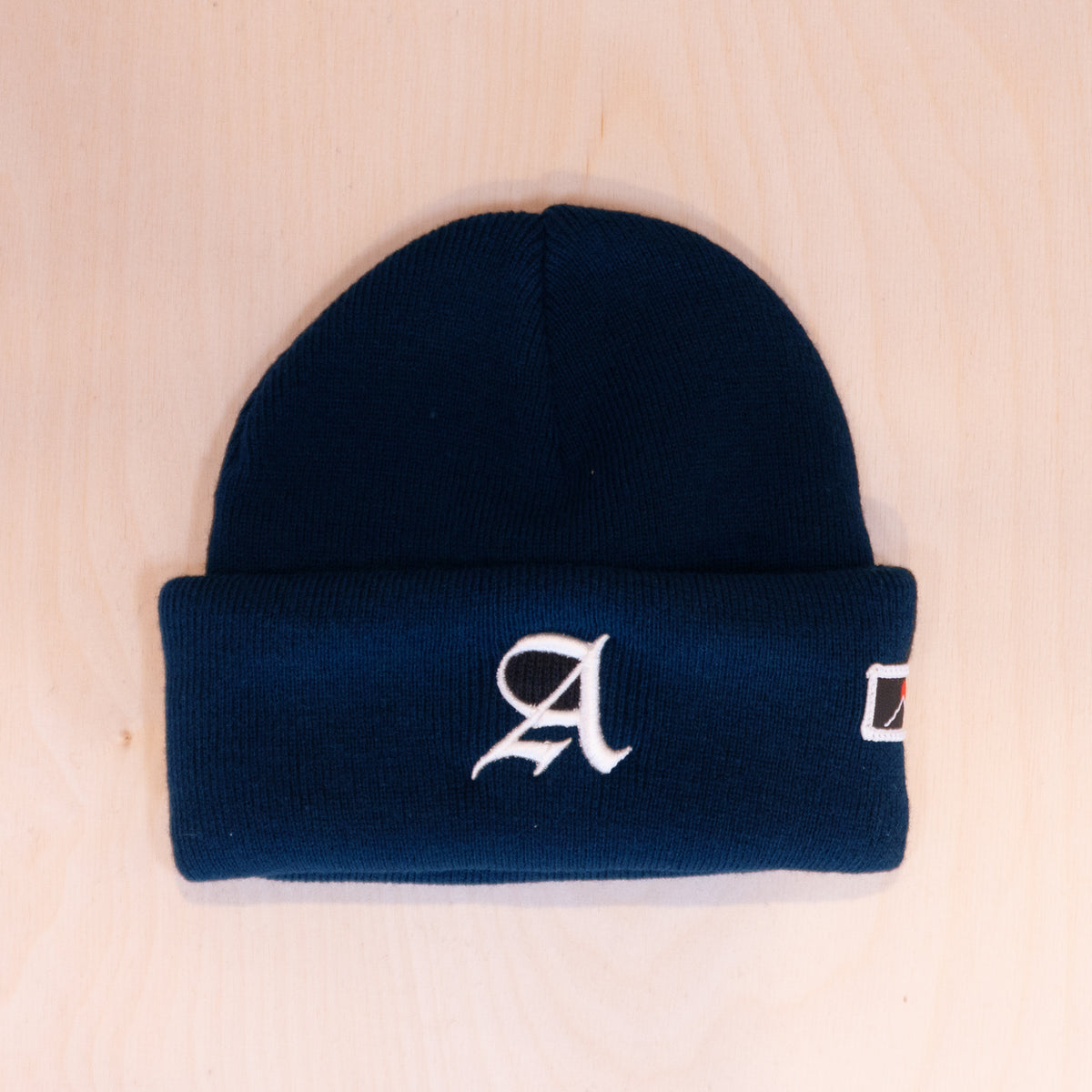 Appertiff Recycled A Beanie Navy/White