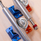 Ace Trucks AF1 Anodized Blue Orange Polished 33 (set)