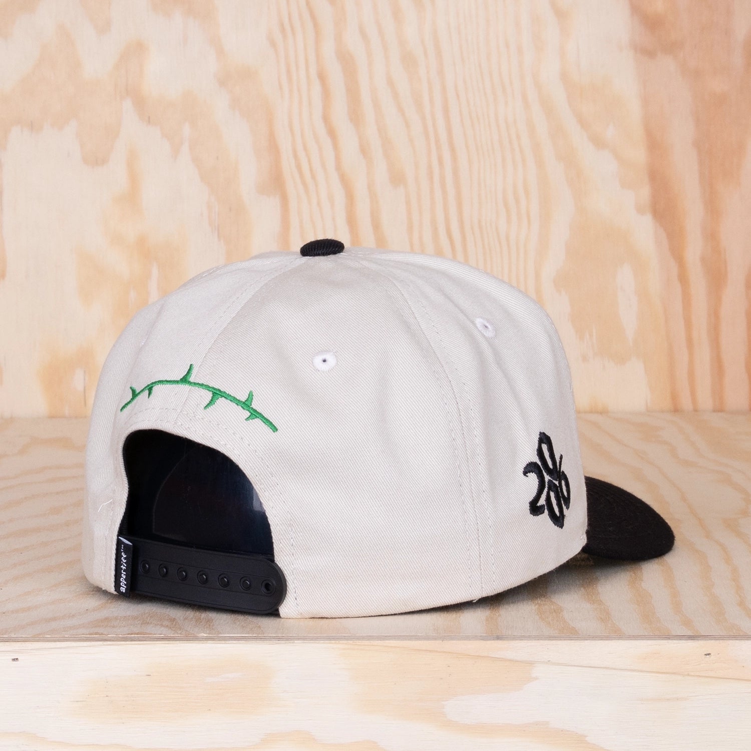 Appertiff Rose Two-Tone A-frame Cap Bone/Black