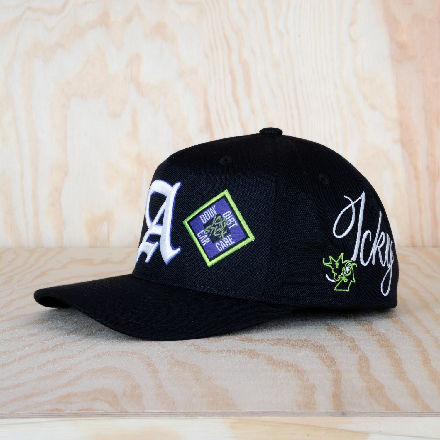Appertiff A Icky A-frame Cap Black