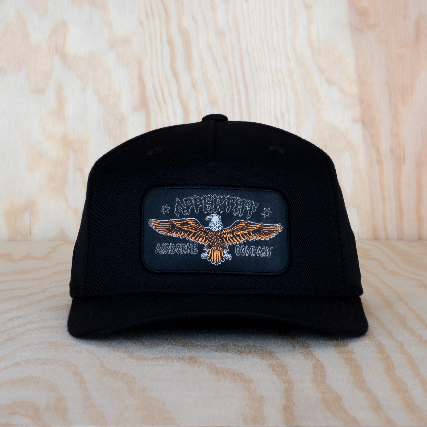 Appertiff Airborne A-frame Cap Black