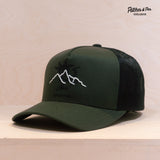 Appertiff Patches Exclusive Horizon Trucker Cap Olive/Black