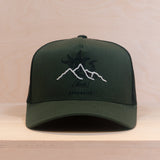 Appertiff Patches Exclusive Horizon Trucker Cap Olive/Black