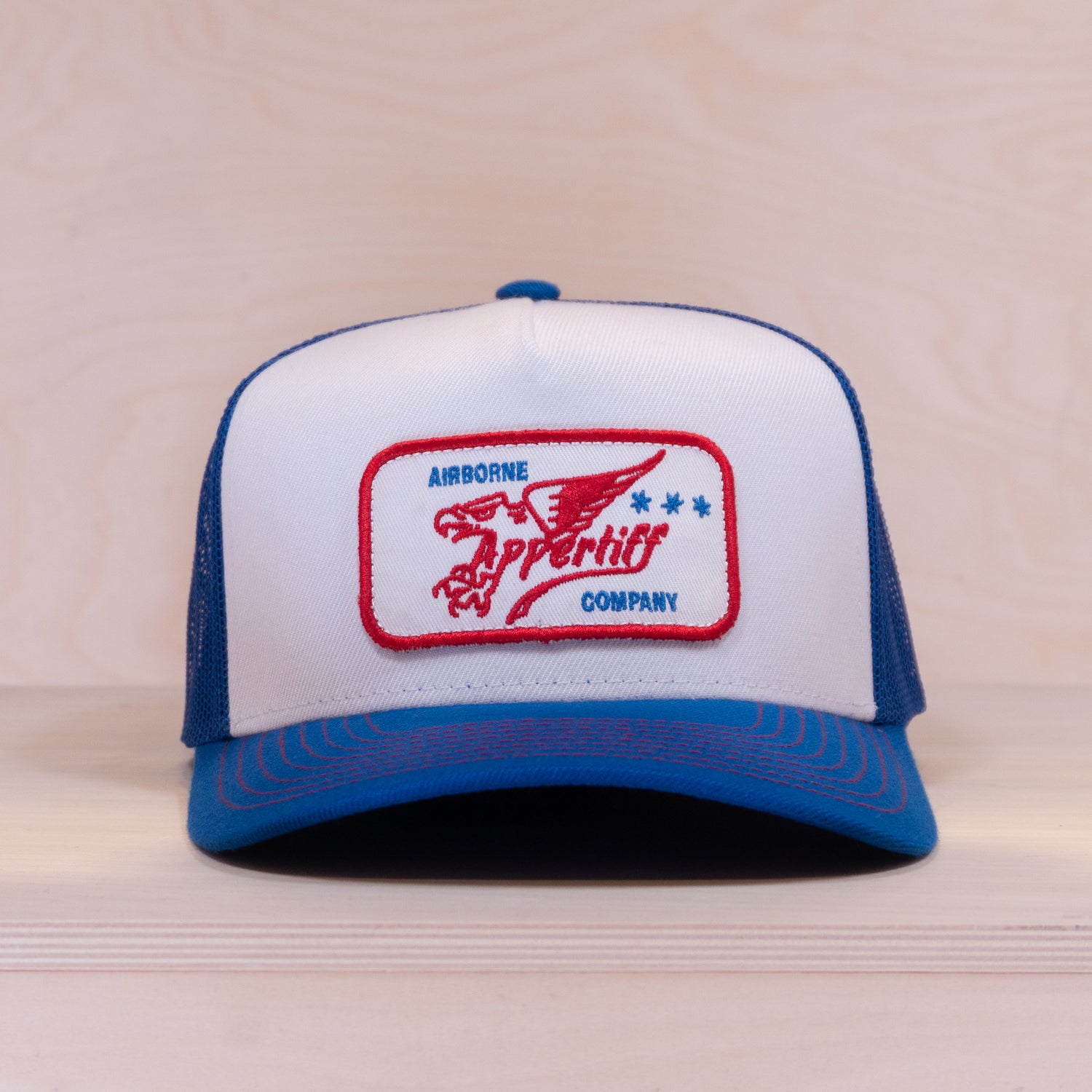 Appertiff Bold Eagle Trucker Cap Blue/White