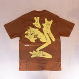 Butter Goods Amphibian Tee Oak Brown