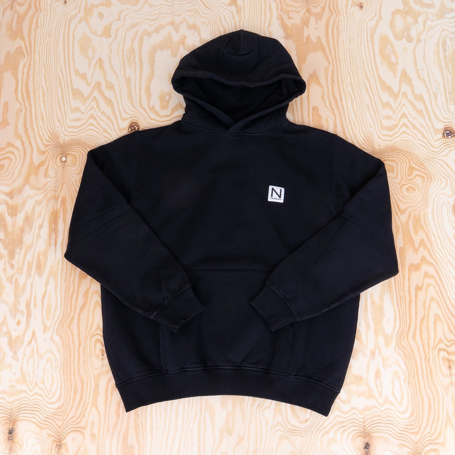 New Black Box Hoodie Black