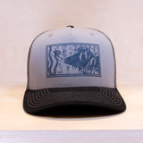 Betzy Patches Exclusive Tålamod Trucker Cap Grey/Blue