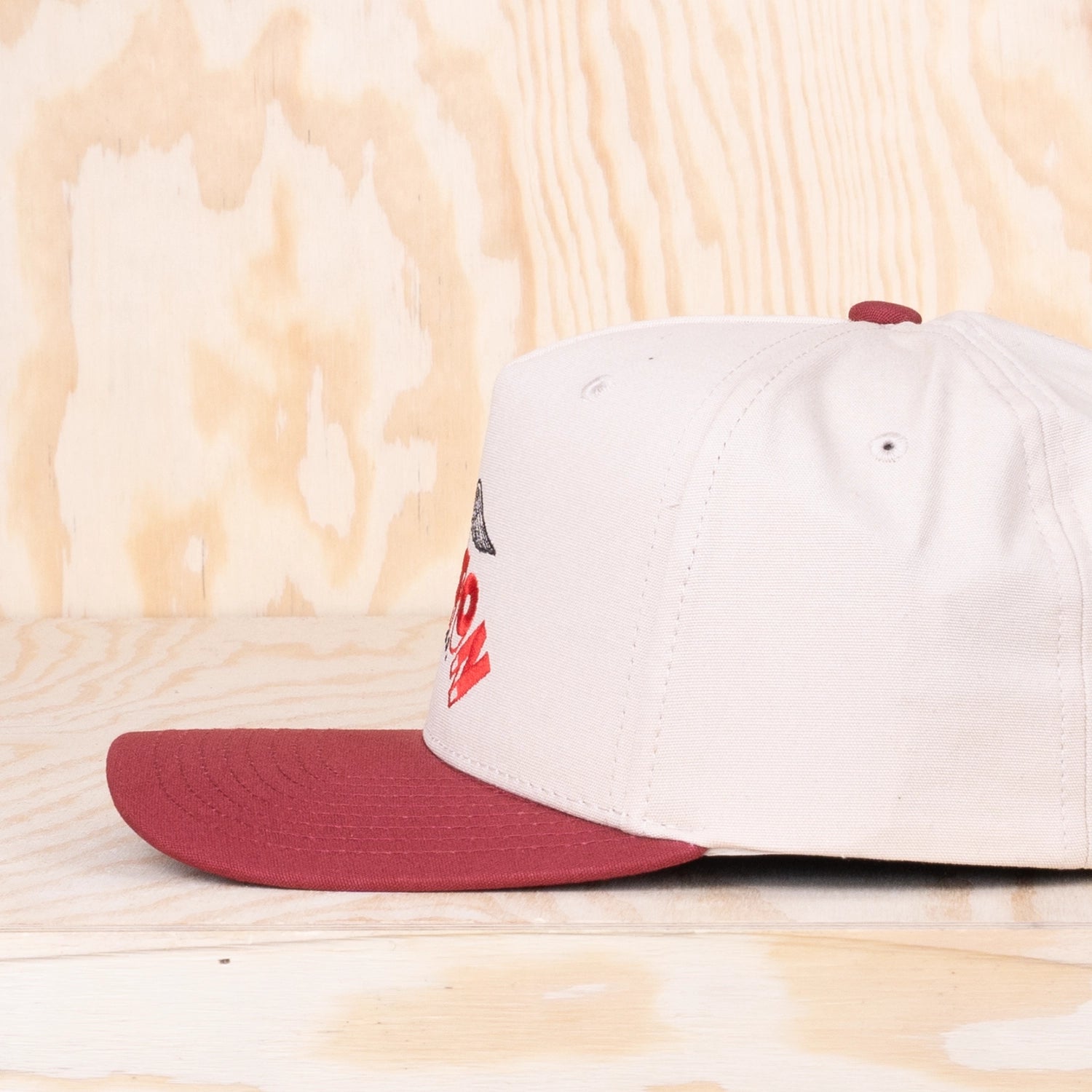 Brixton Banner A-Frame Cap Whitecap/Dark Brick
