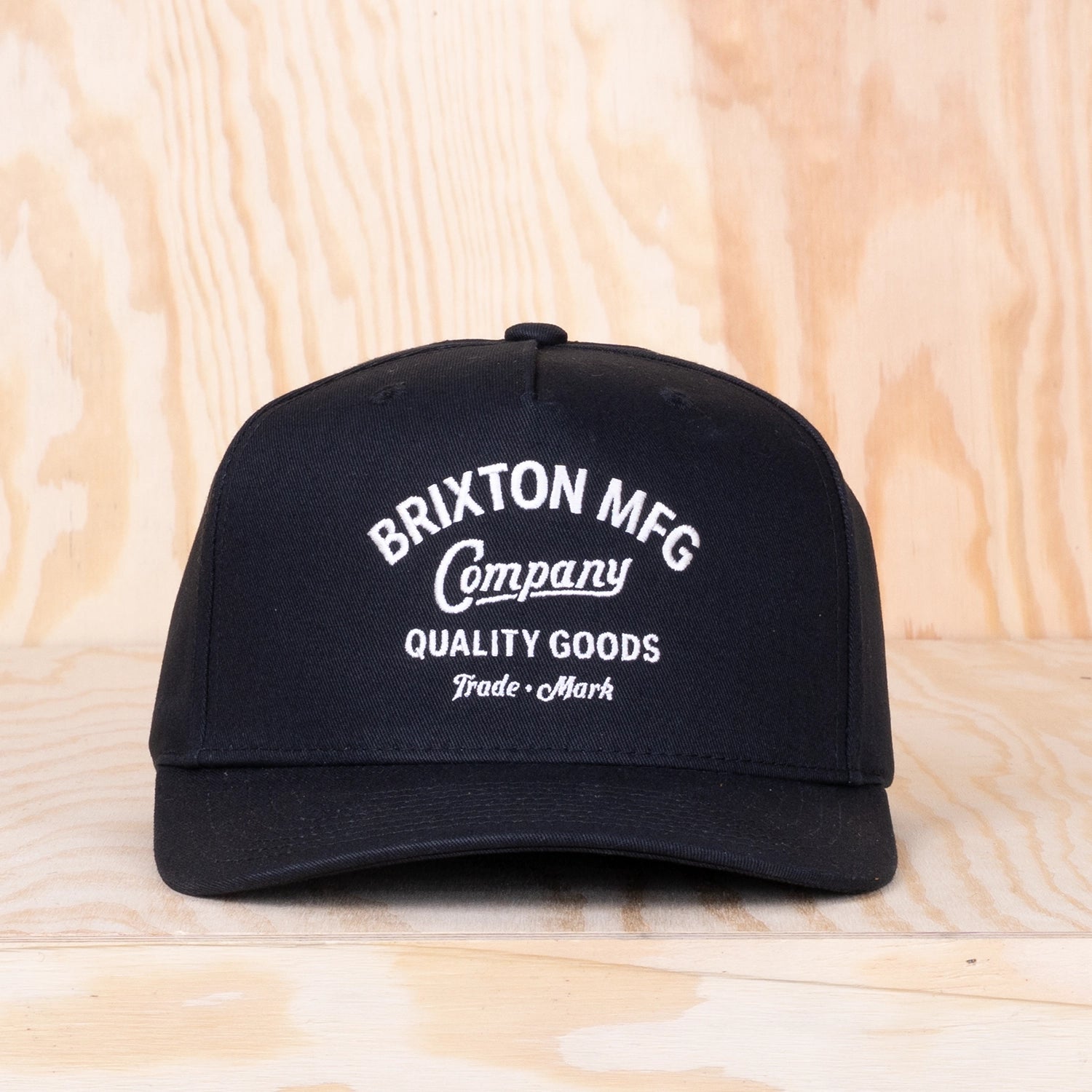 Brixton Stratton A-Frame Cap Black