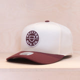 Brixton Crest C MP B-Frame Cap Port/Off White