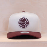 Brixton Crest C MP B-Frame Cap Port/Off White