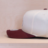 Brixton Crest C MP B-Frame Cap Port/Off White