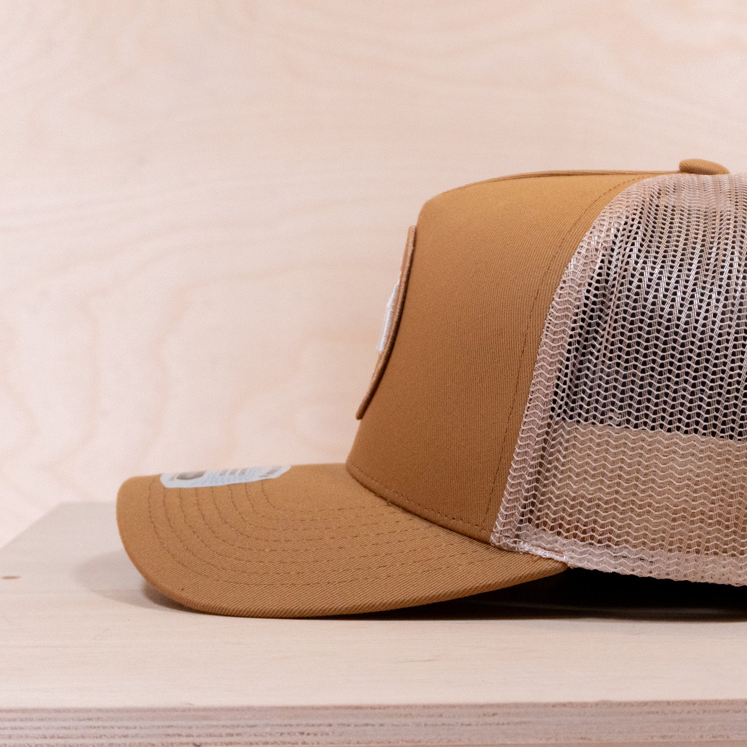Brixton Patches Exclusive Gibson Trucker Cap Washed Copper/Sand