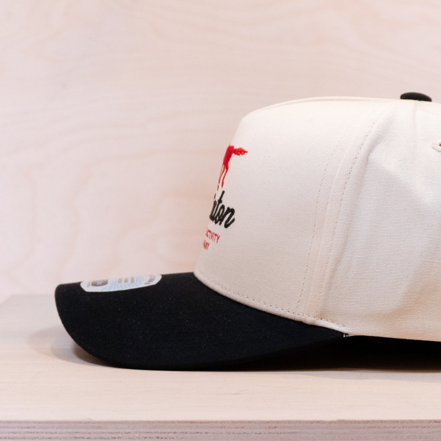 Brixton Patches Exclusive Leisure Activity A-frame Cap Black/white
