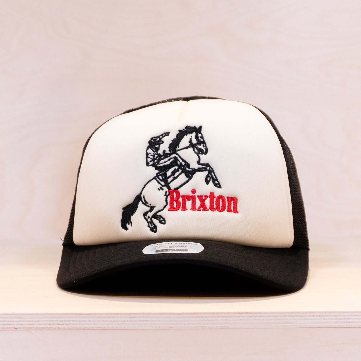 Brixton Ranching Club Foam Trucker Cap Black/Off White