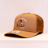 Brixton Stride C NP MP Trucker Cap Washed Copper