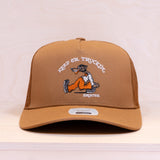 Brixton Stride C NP MP Trucker Cap Washed Copper
