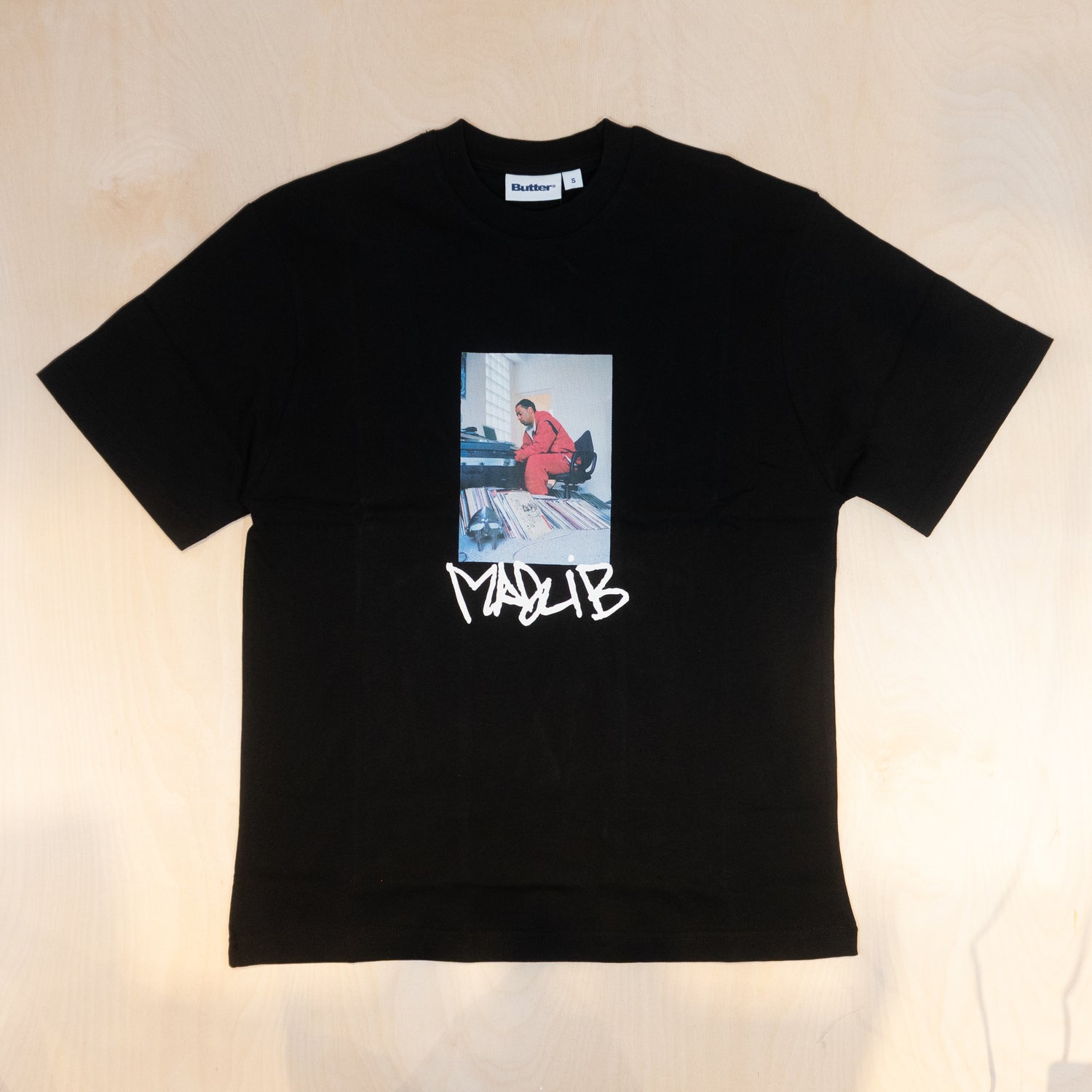Butter Goods Bomb Shelter Tee Black