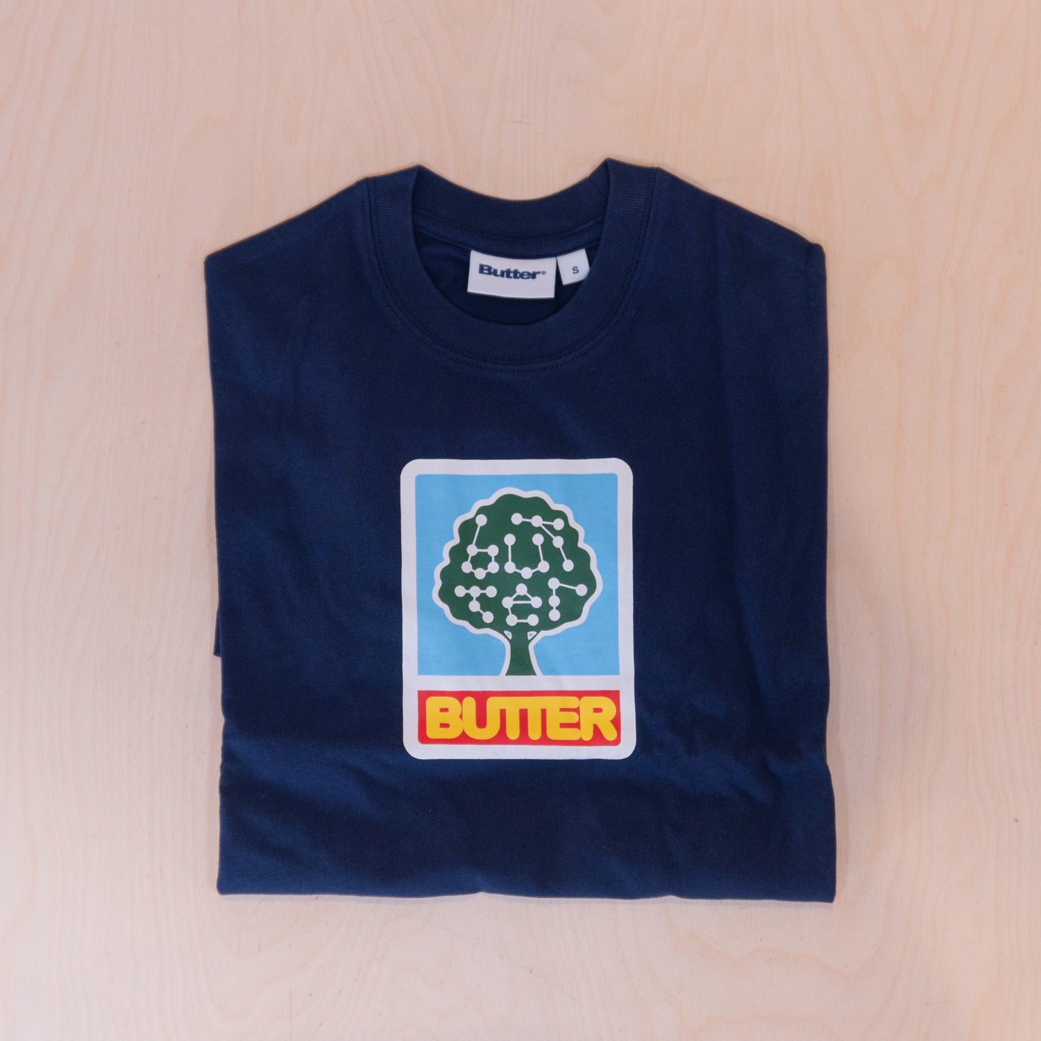Butter Goods Growth T-shirt Navy