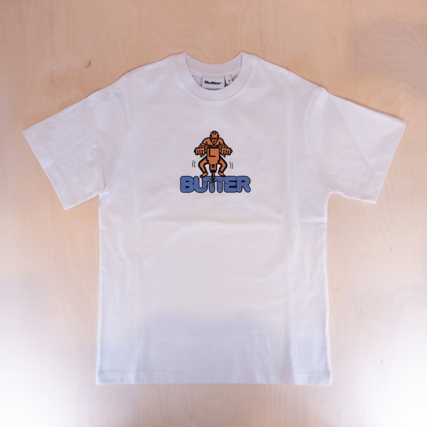 Butter Goods Jack Hammer T-shirt White