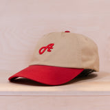 Ca'put Letter A Dad Cap Sand