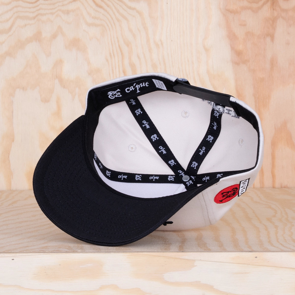 Ca'put Japan Cap Bone/Black