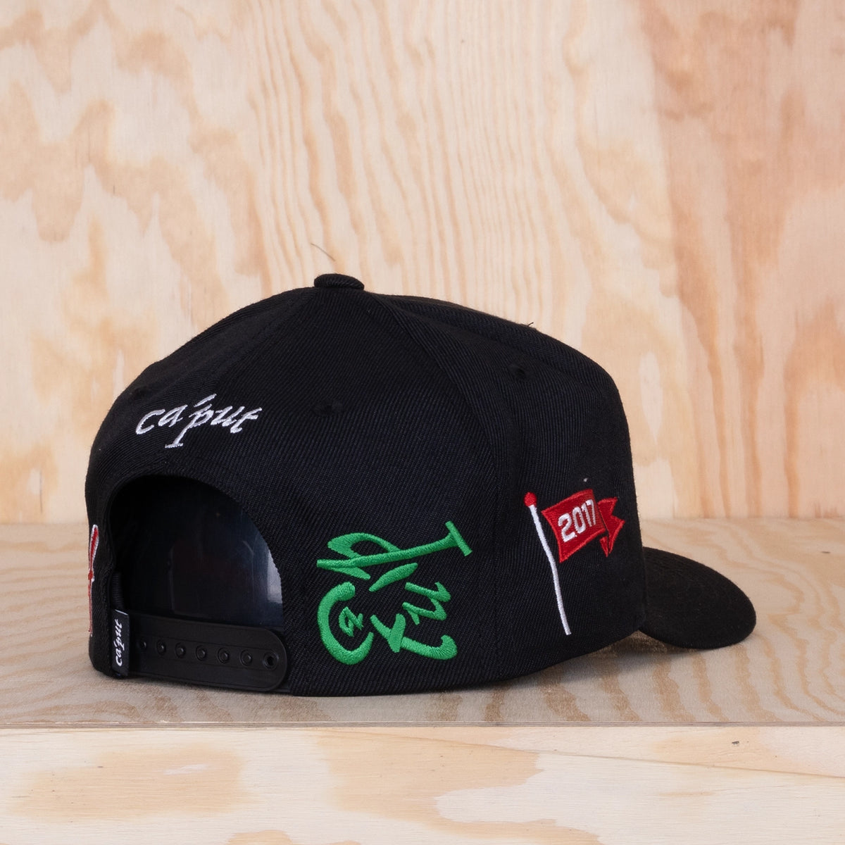 Ca'put All in Script Cap Black
