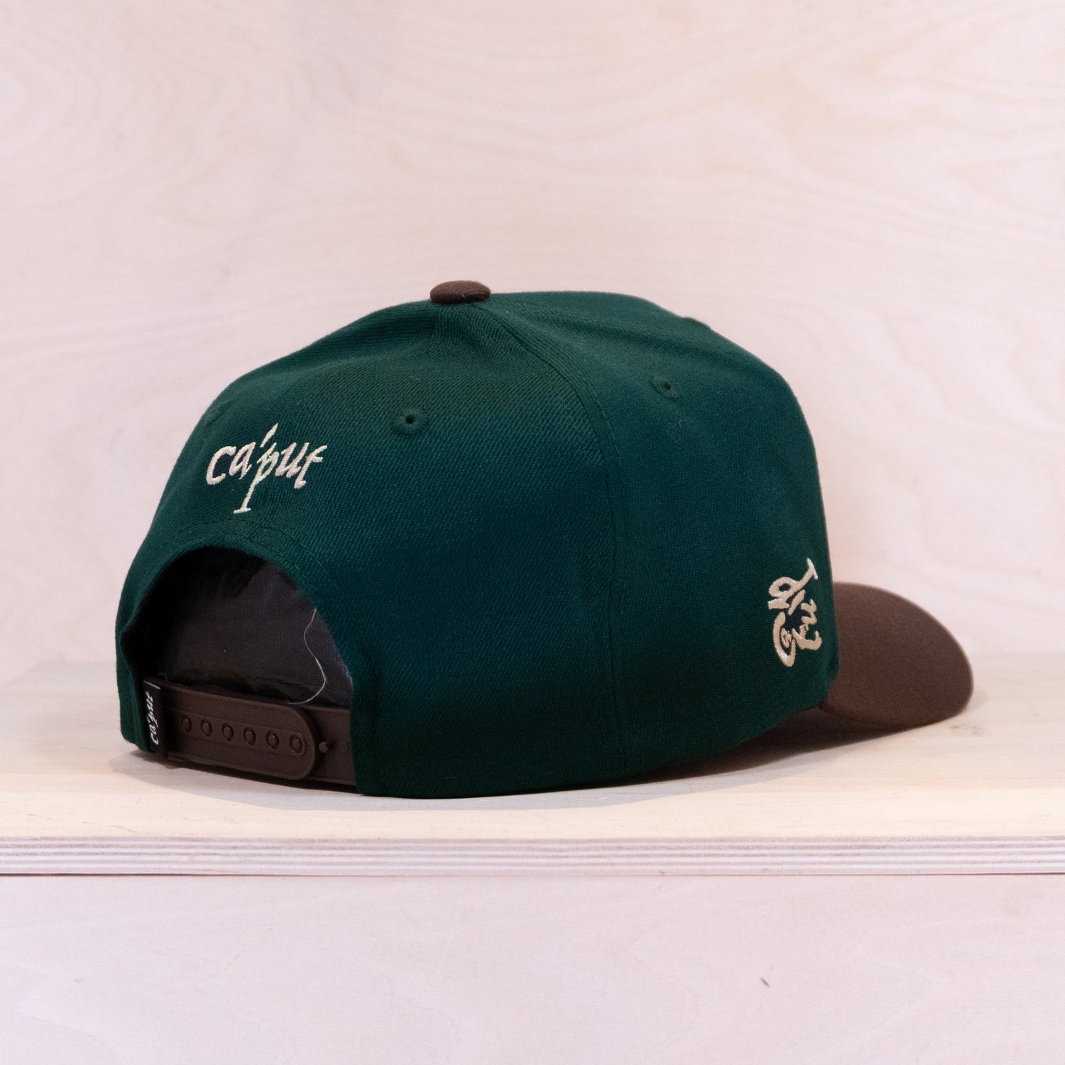 Ca´put Letter B Cap Dk Forest / Dk Brown
