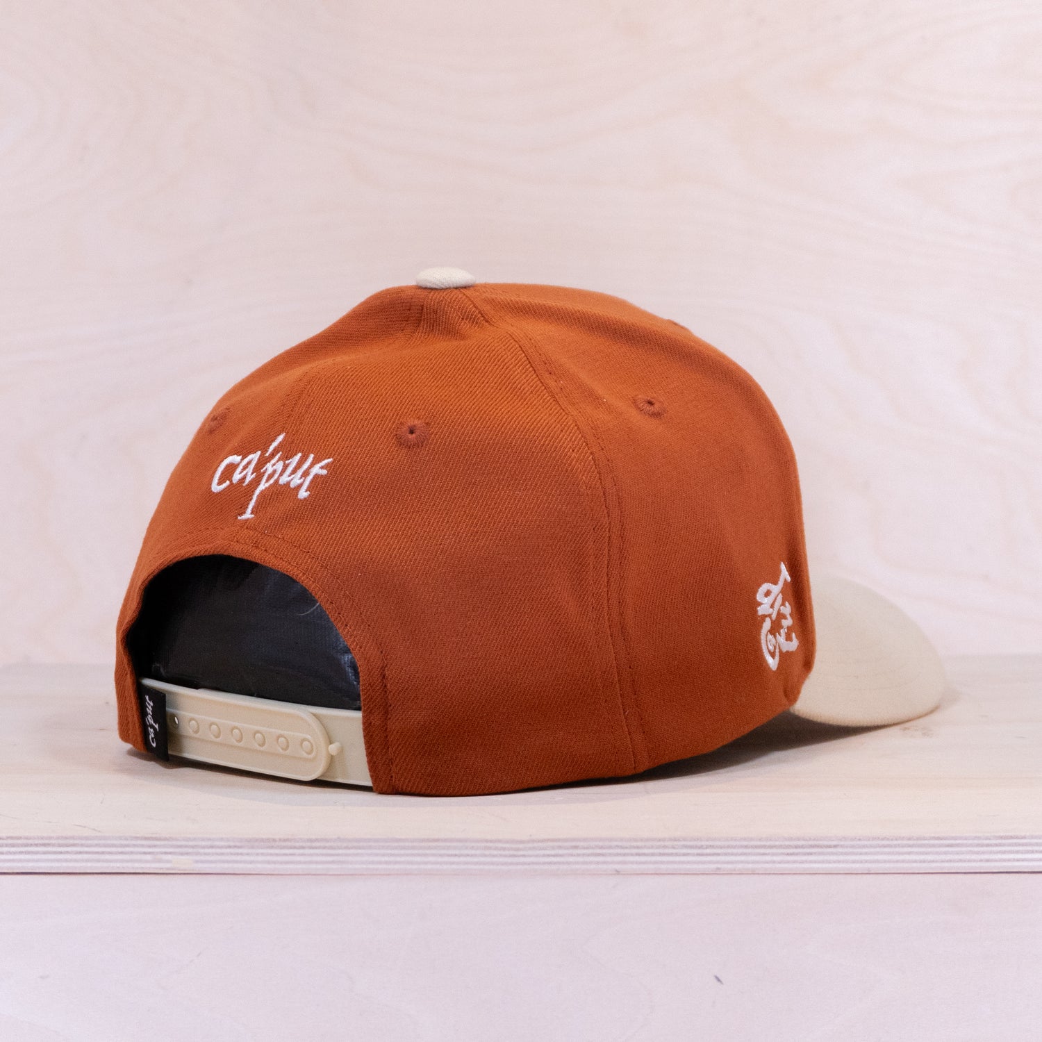 Ca´put Letter N Outline Cap Orange / Stone