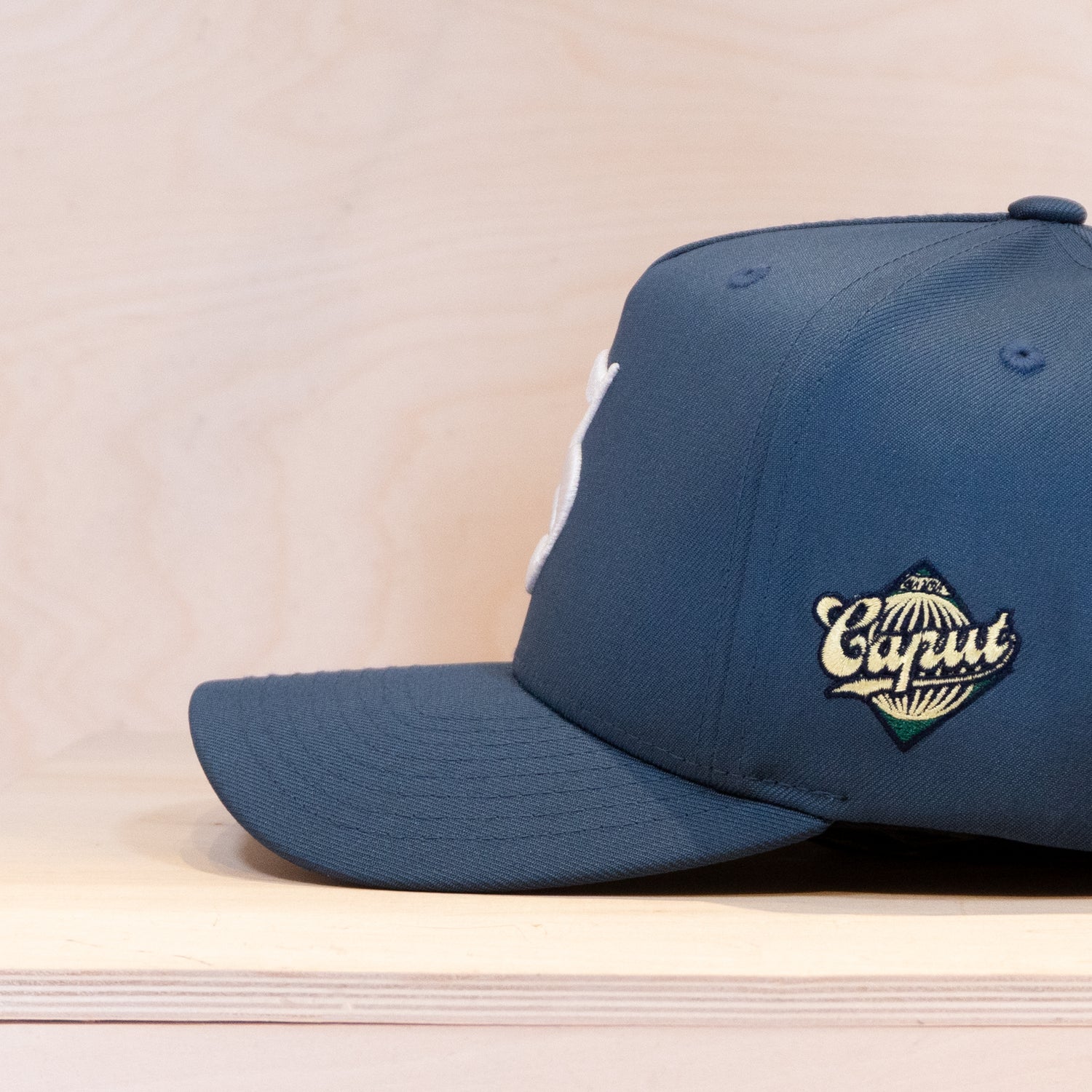 Ca´put Letter S Cap Denim Blue