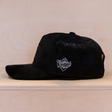 Ca'put Dude Logo Velvet Cap Black