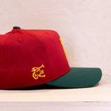 Ca´put Legend 7 Cap Maroon/Green