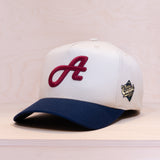 Ca´put Letter A Cap Ivory/Navy