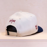 Ca´put Letter A Cap Ivory/Navy