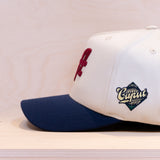 Ca´put Letter A Cap Ivory/Navy