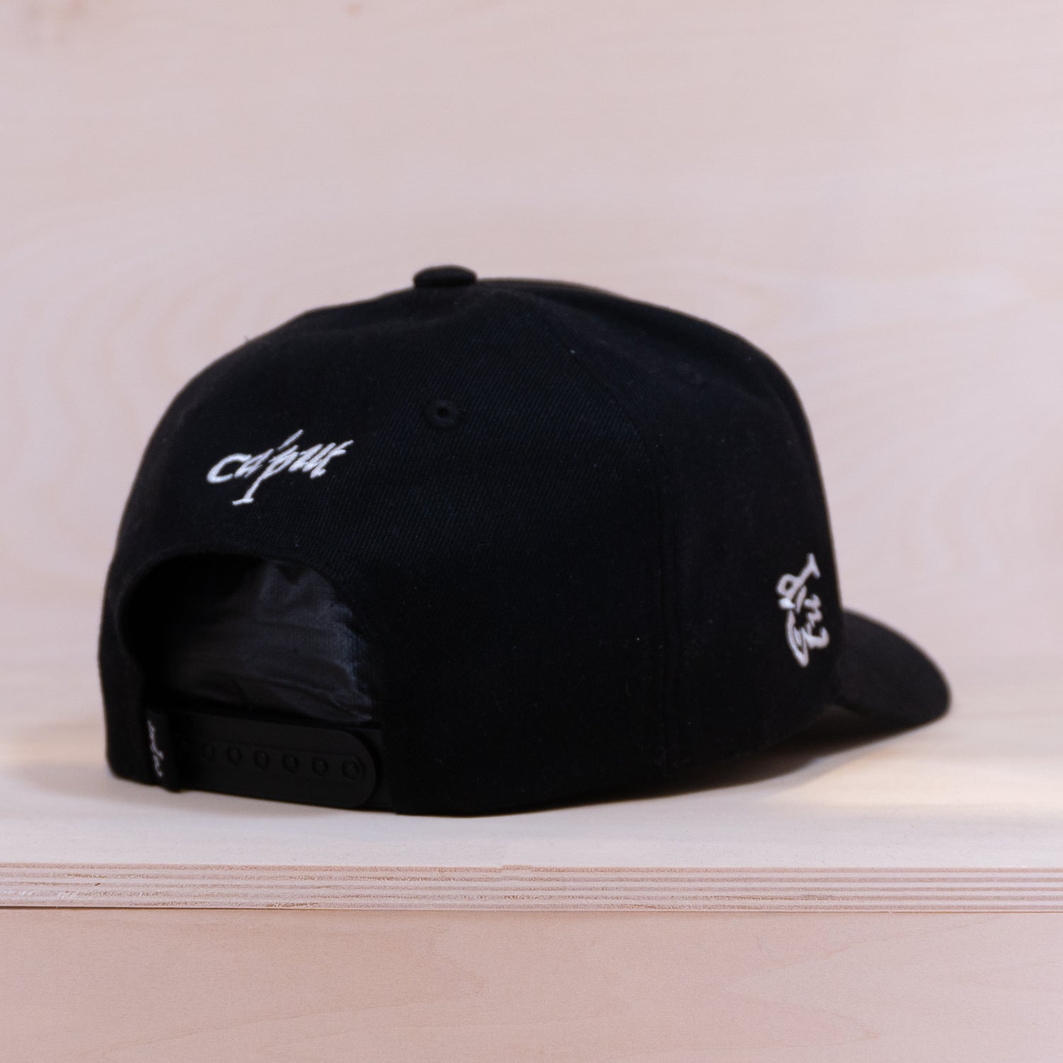 Ca'put Patches Exclusive Letter P Cap Black