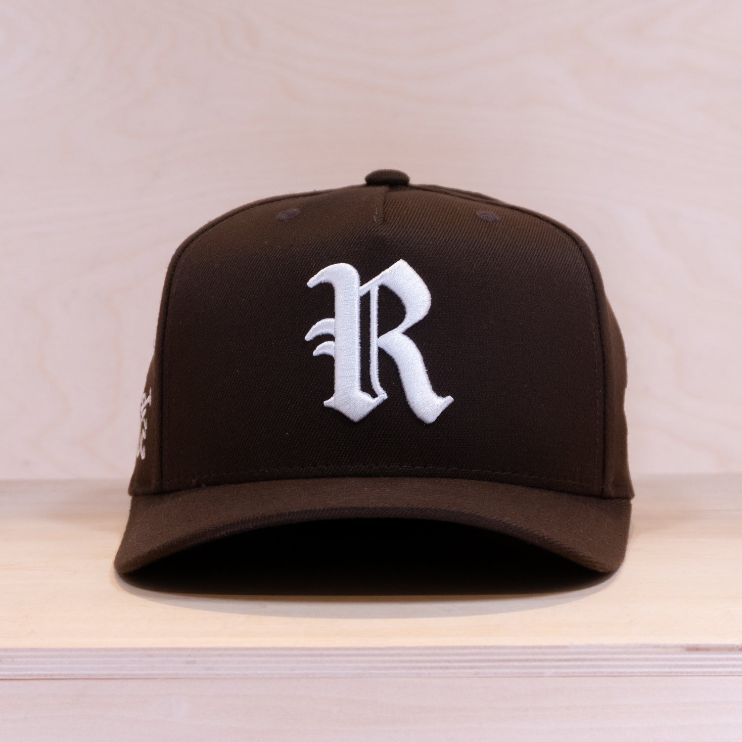 Ca´put Letter R Cap Brown