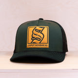 Ca´put Letter S Box Trucker Olive