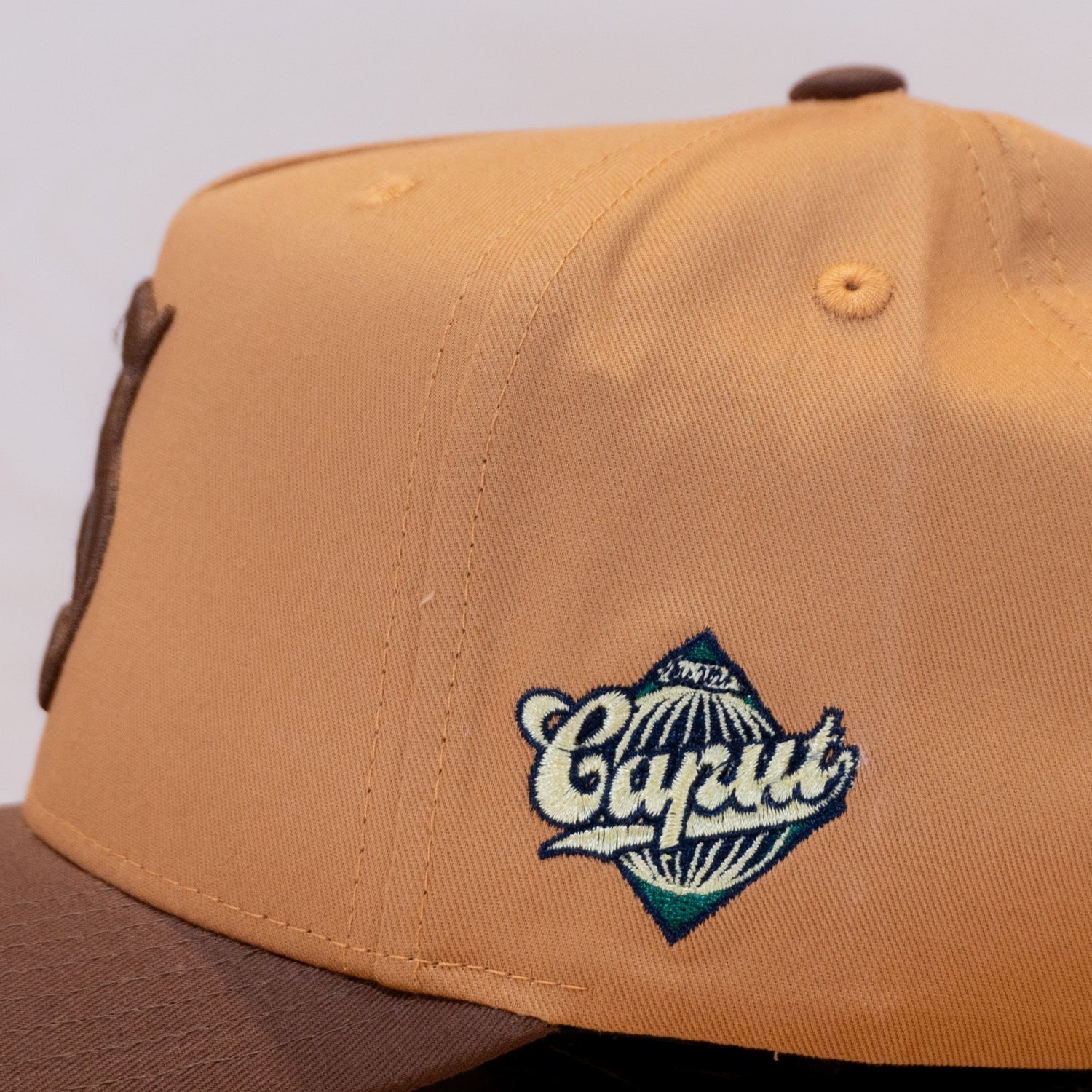 Ca'put Letter S Cap Brown