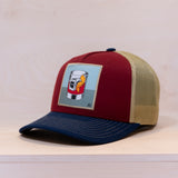 Ca'put Negroni Trucker Red