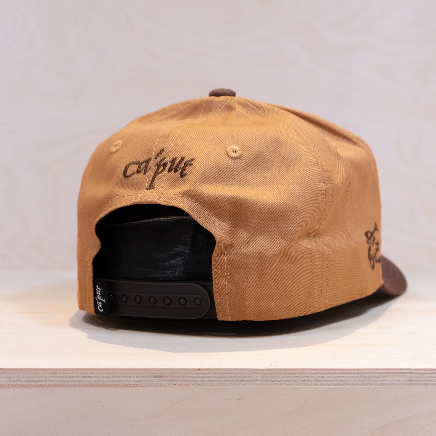 Ca'put Retro Logo Cap Brown