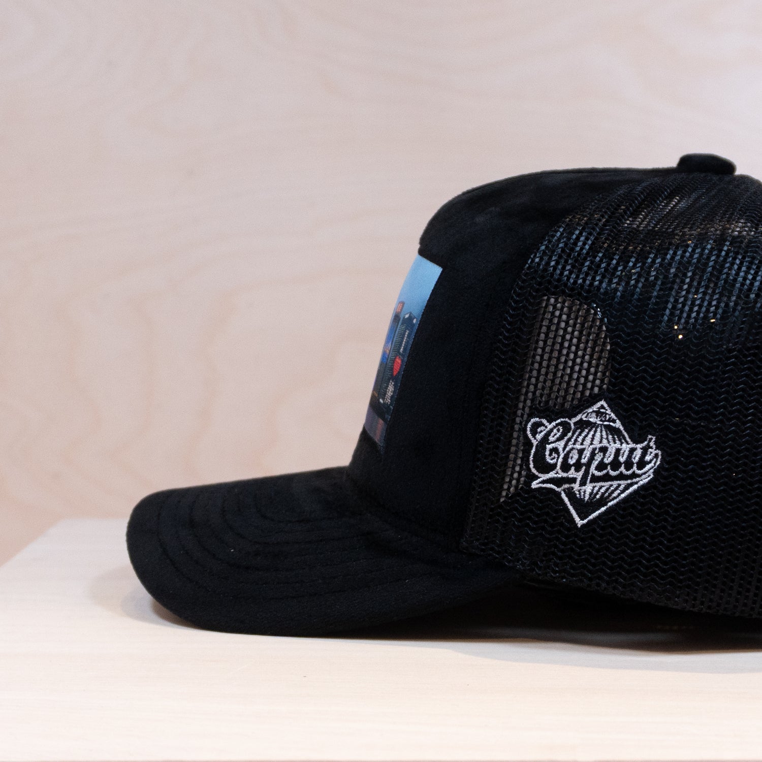 Ca´put Shanghai Velvet Cap Black