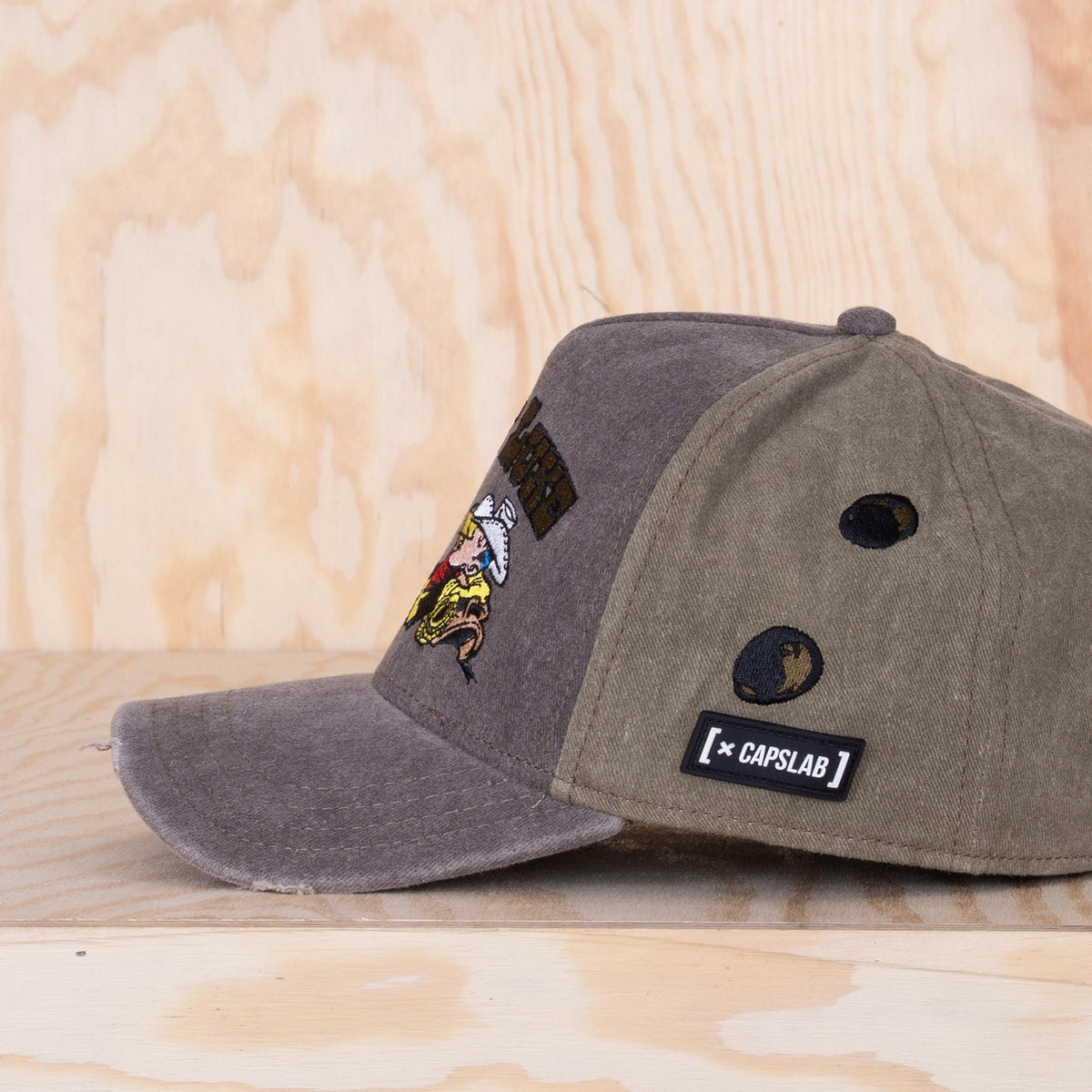 Capslab Lucky Luke A-Frame Cap Green