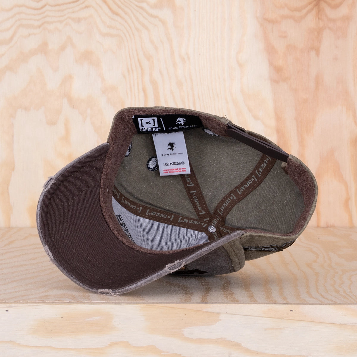 Capslab Lucky Luke A-Frame Cap Green