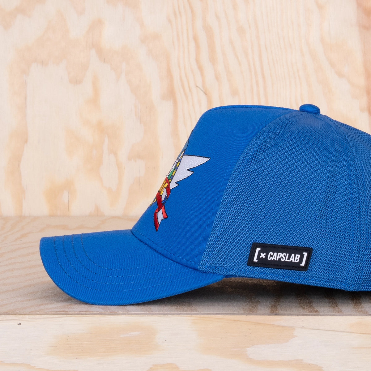 Capslab Sonic Trucker Cap Blue