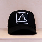 Capslab Harry Potter Deathly Trucker Black