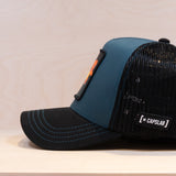 Capslab Pokemon Starters Trucker Black/Dark Green